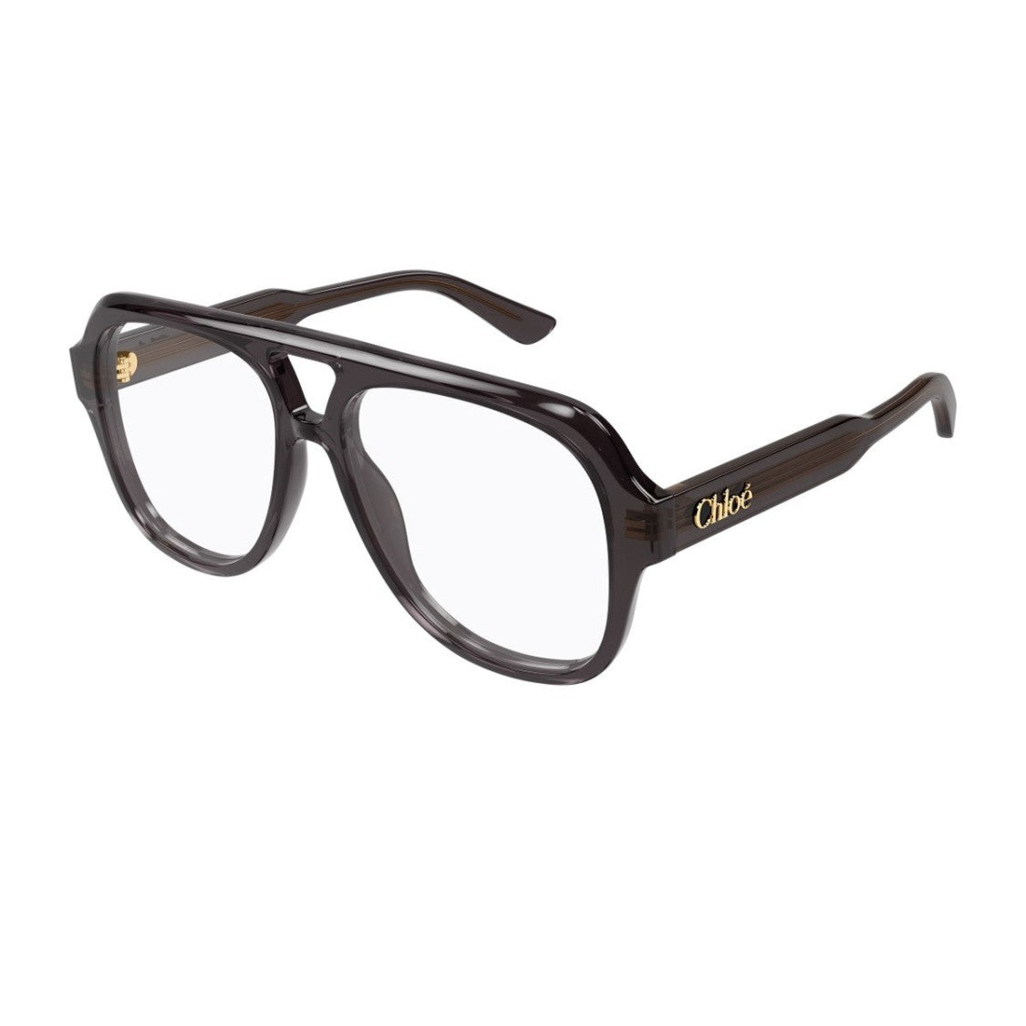 Chloé Grey Ch0339o Linea Chloe Acetate Pilot Sunglasses