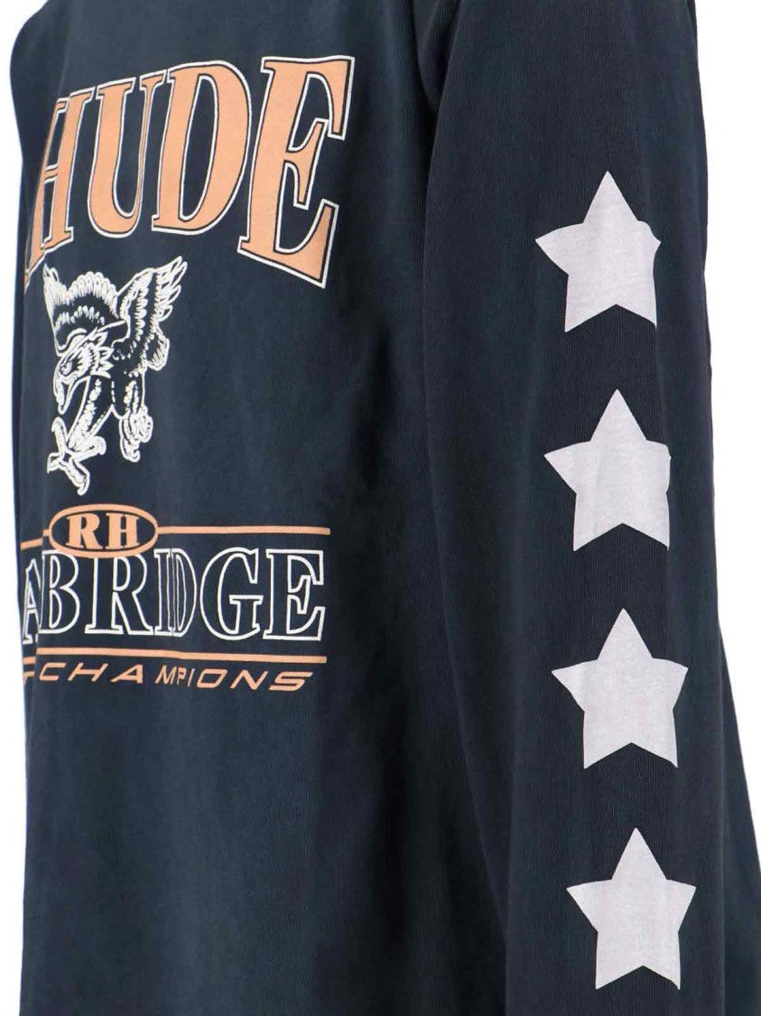 Rhude Logo Sweatshirt – Black