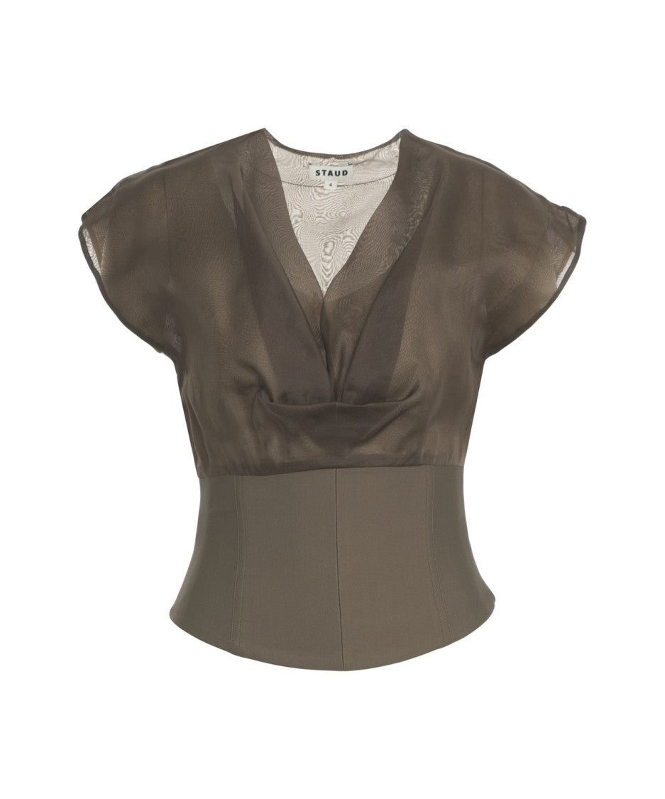 Staud Pinnacle' Draped Top