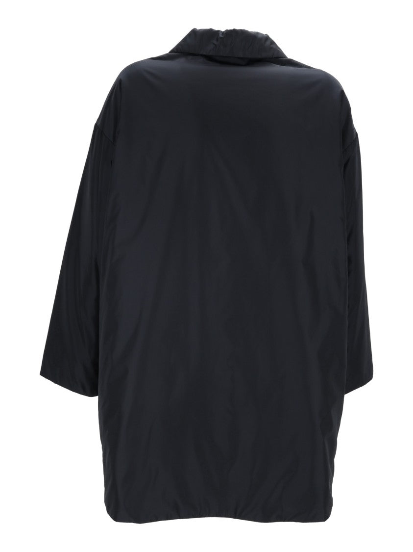Aspesi Teena Black Classic Collar Coat