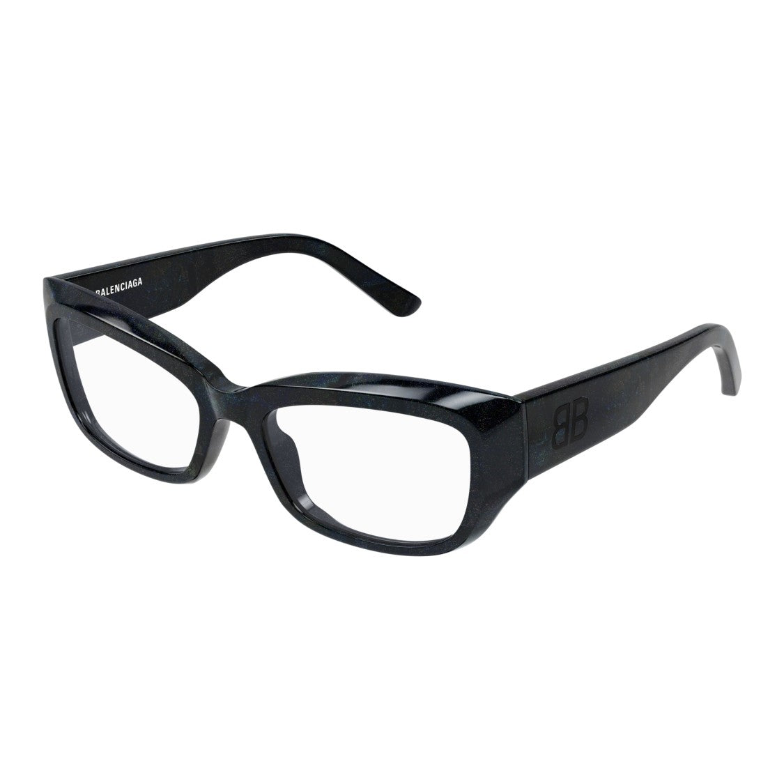 Balenciaga Bb0399o Rectangular Black Sunglasses