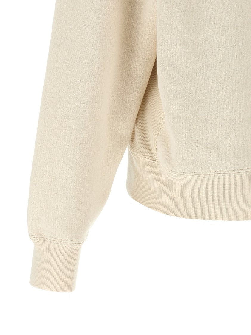 Saint Laurent 'Cassandre' Embroidered Cotton Sweatshirt