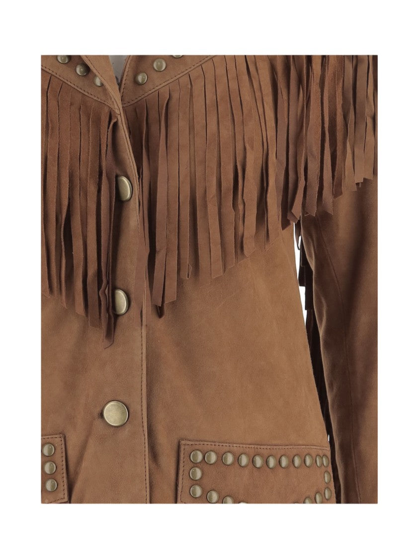Uncommon Suede Fringed Jacket