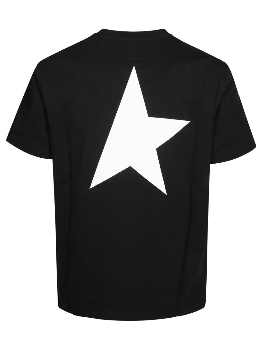 Golden Goose Black Cotton T-Shirt
