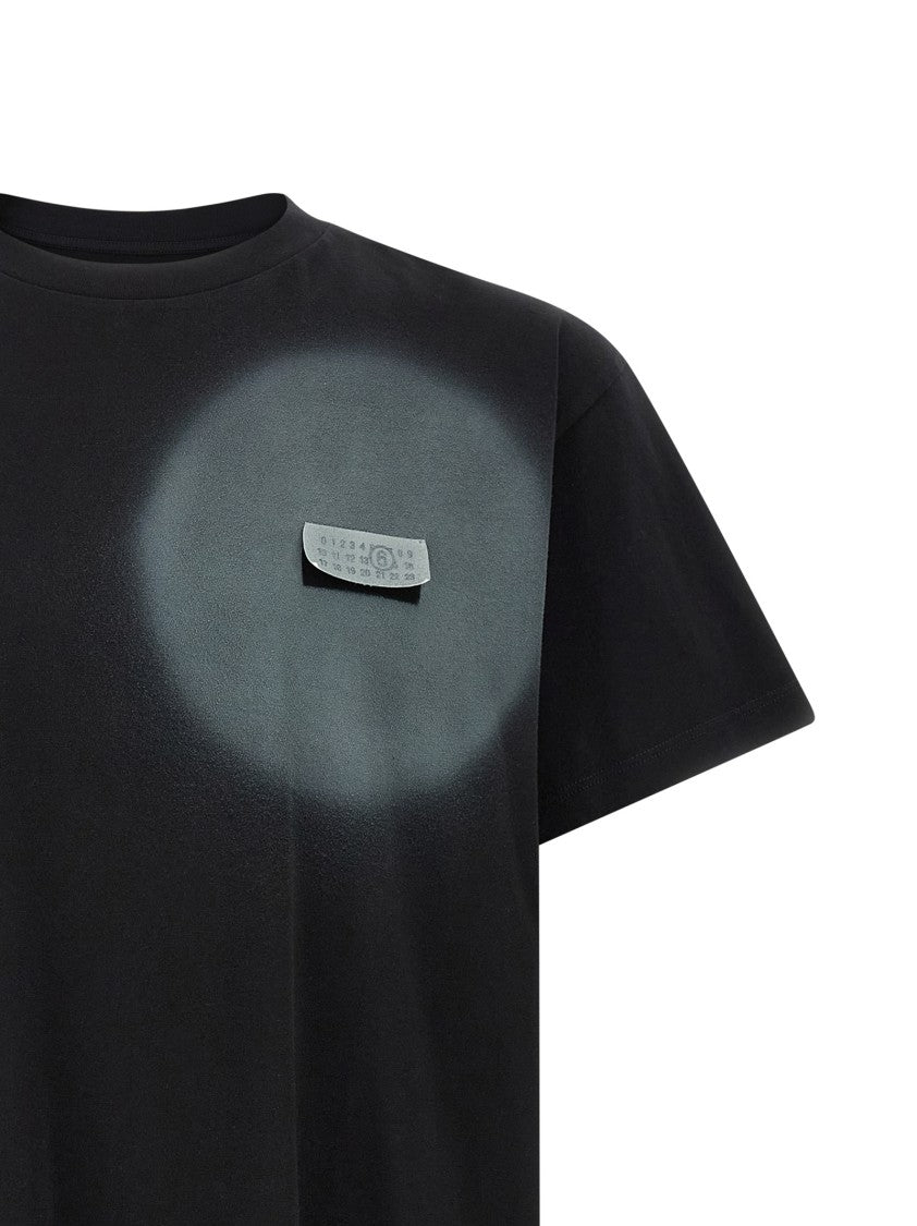 Mm6 By Maison Margiela 'Numeric Signature Mm6' Spray T-Shirt