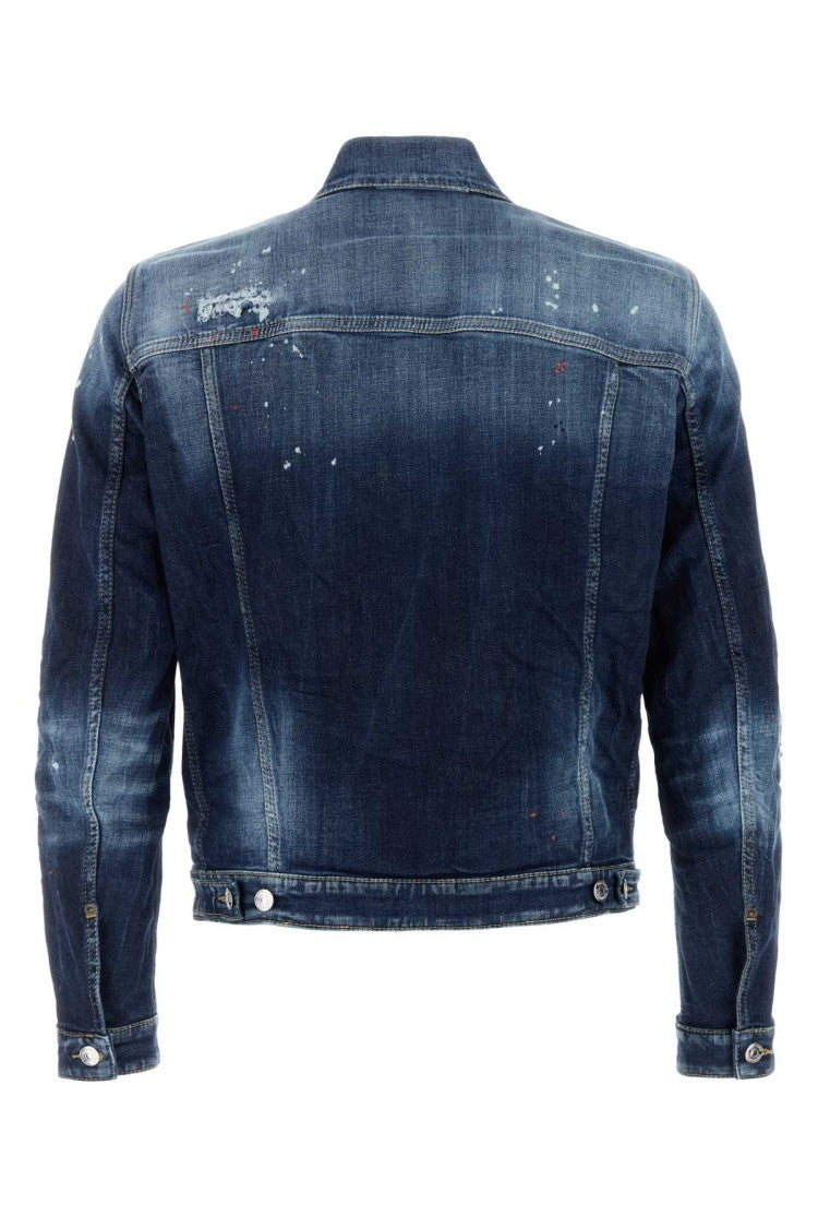 Dsquared2 Stretch Denim Dan Jacket