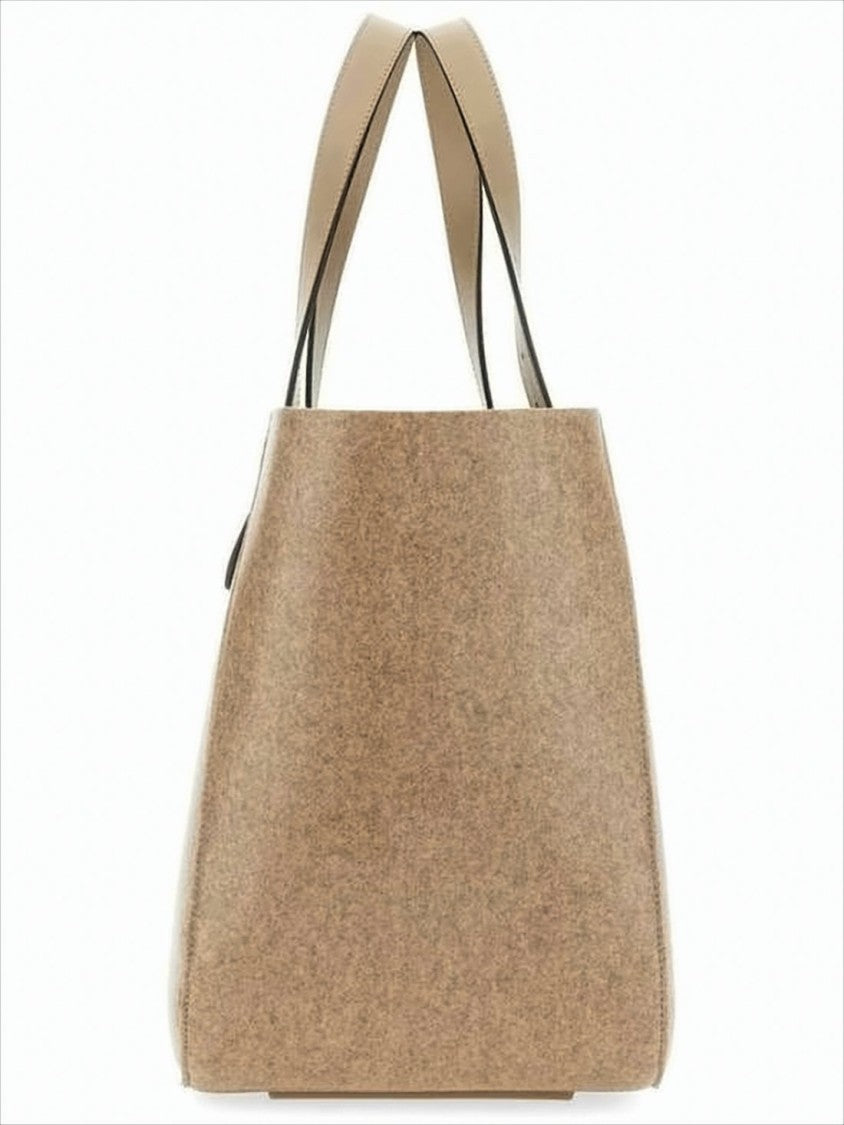 J. W. Anderson Structured Shoulder Bag With Embossed Anchor And Leather Straps