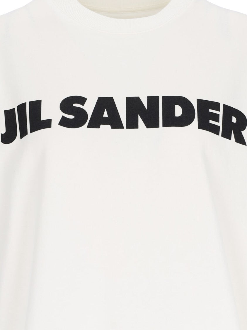 Jil Sander "Jil Sander" Logo T-Shirt – White