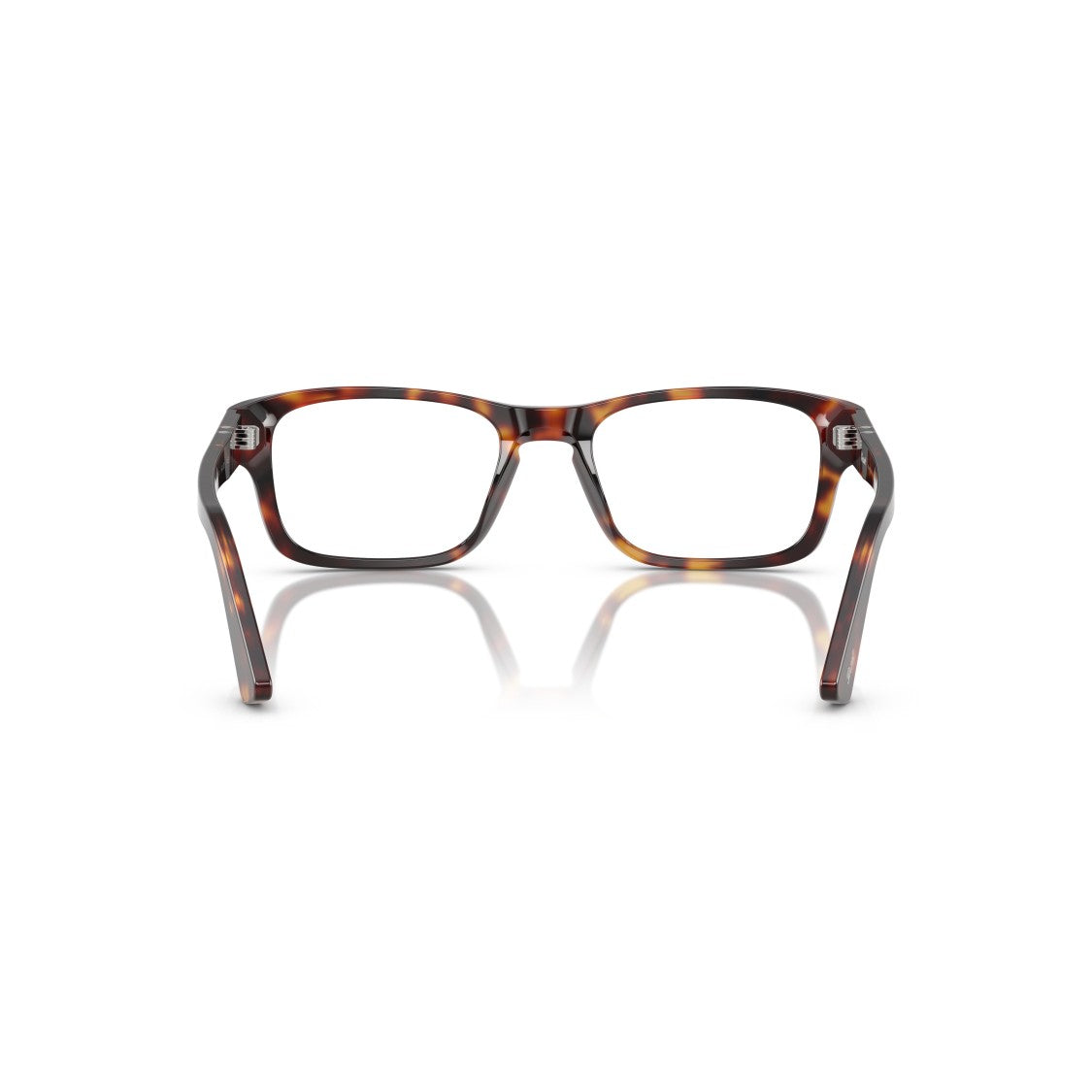 Persol 0Po3364v Rectangular Acetate Eyeglasses With Tortoiseshell Pattern