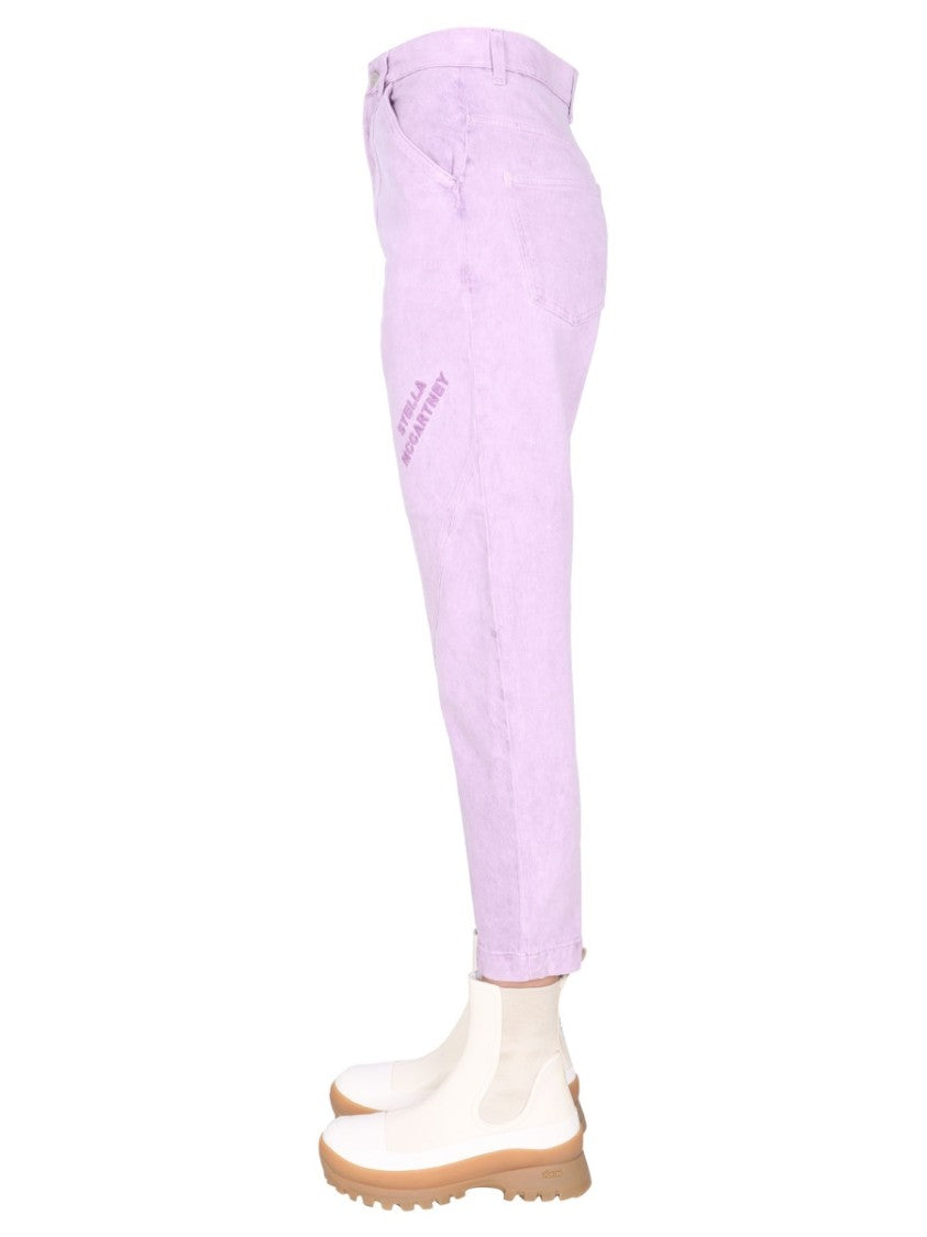 Stella Mccartney Relaxed Fit Pink Jeans