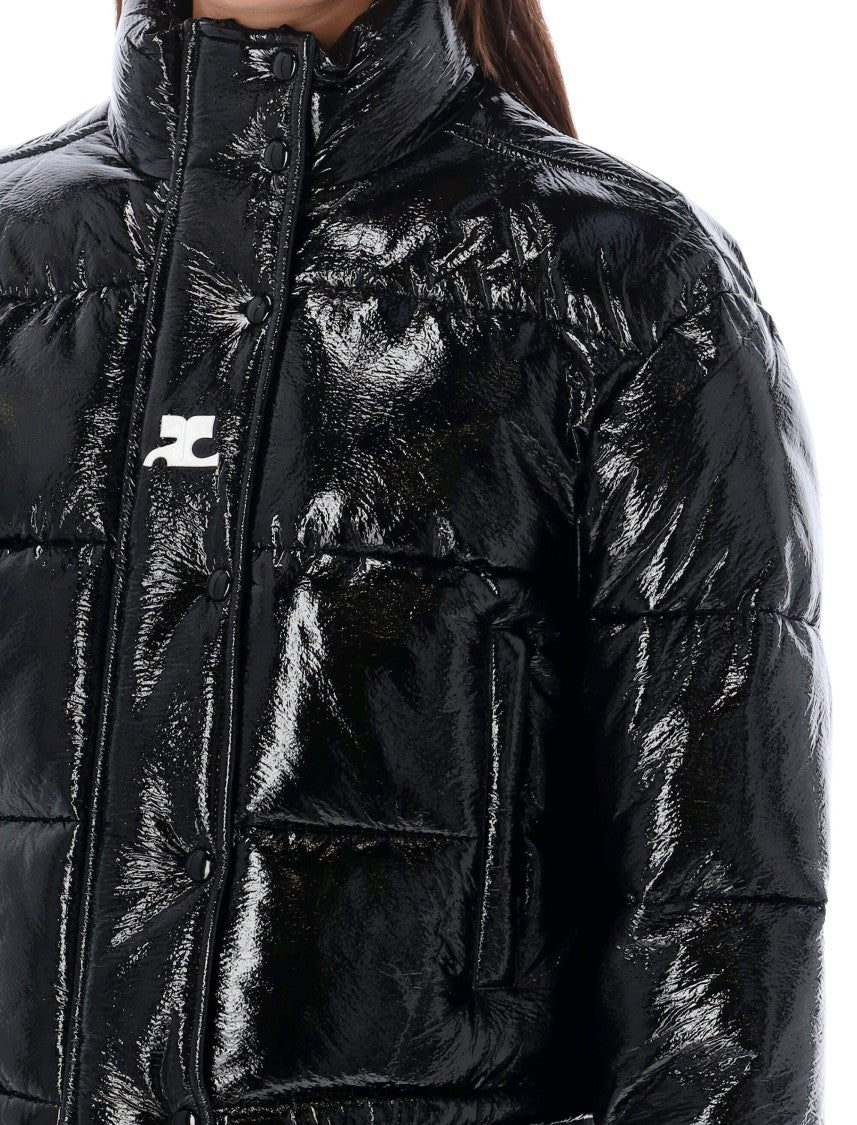 Courrèges Vinyl Down Jacket