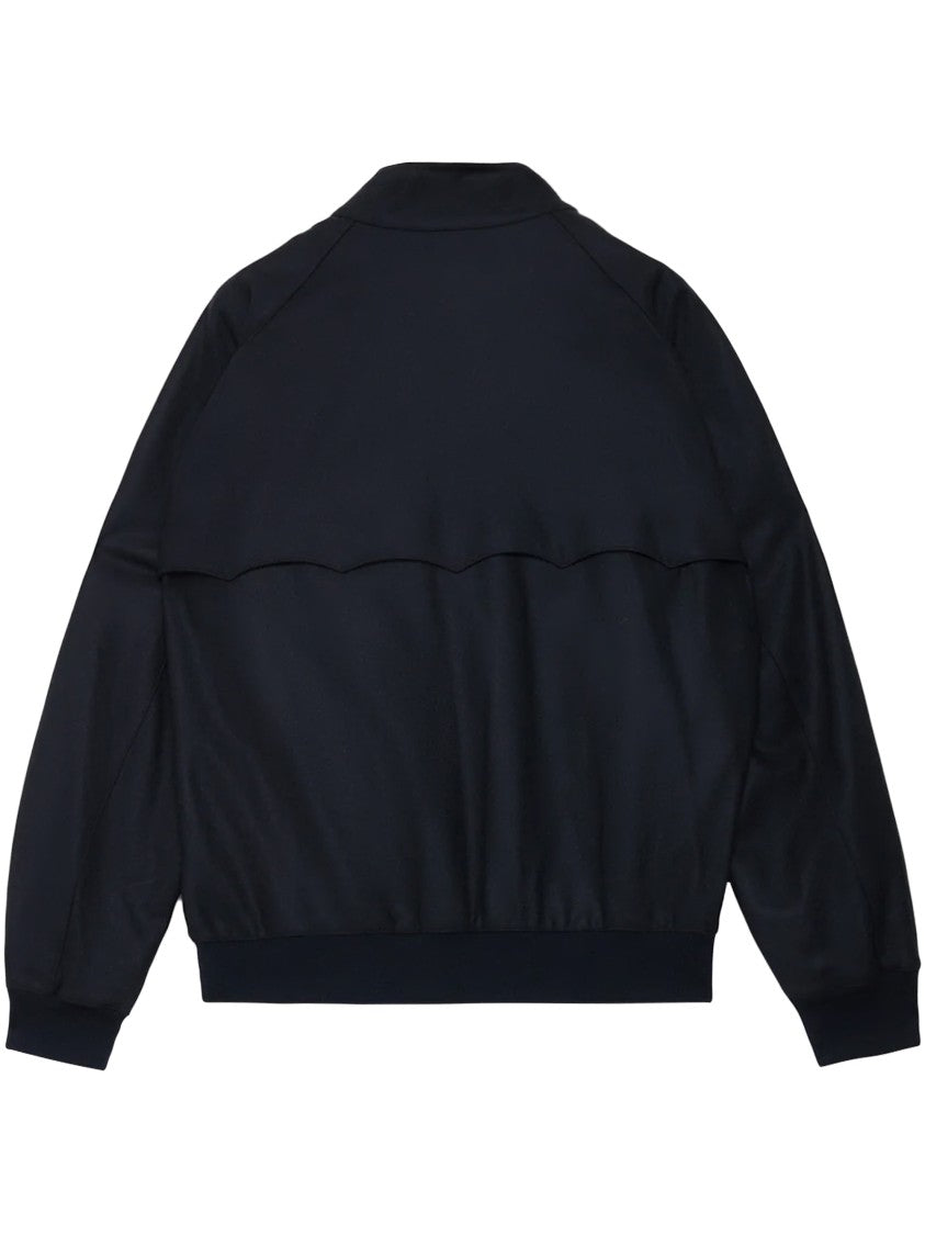 Baracuta Melton G9 Tartan Lined Wool-Blend Jacket