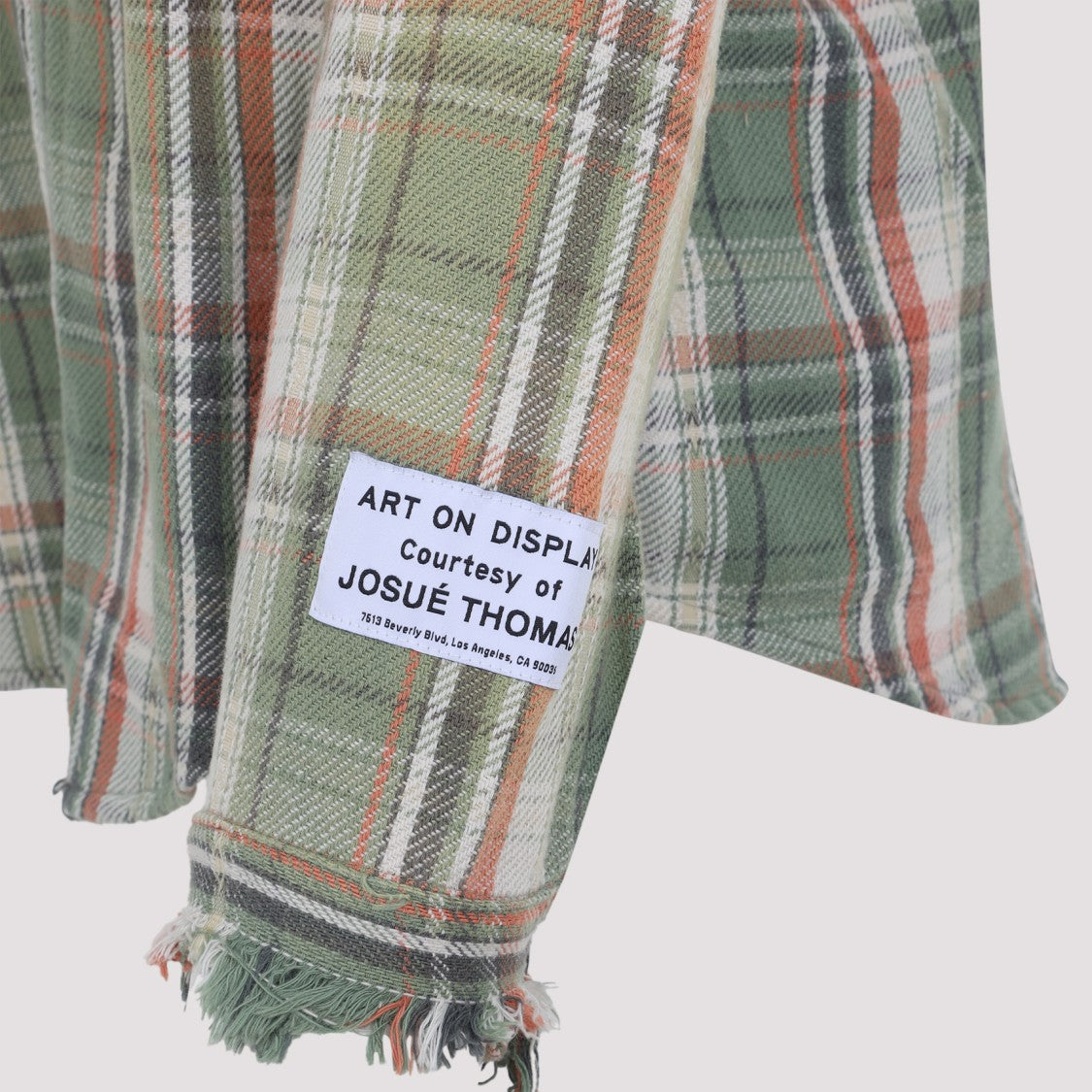 Gallery Dept. Marley Flannel Green Cotton Shirt