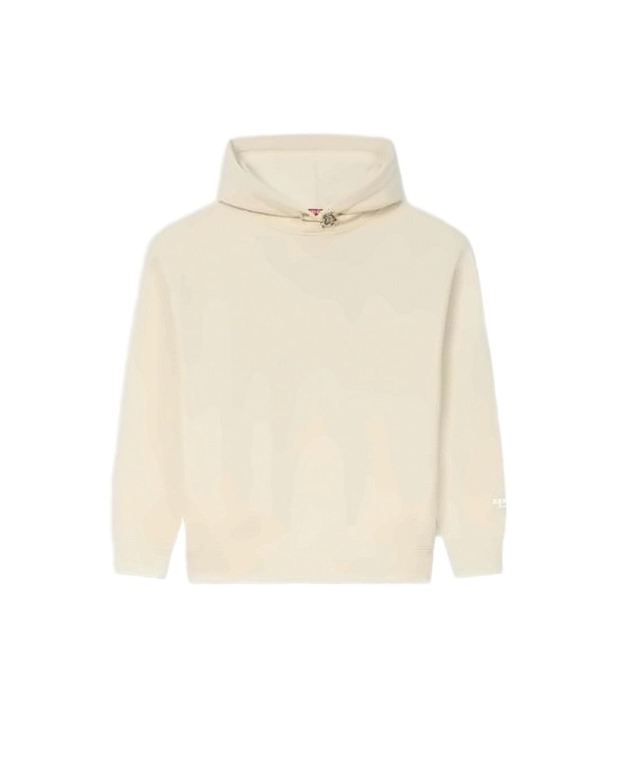 Kenzo Minimalist Cotton Hoodie With Relaxed Fit