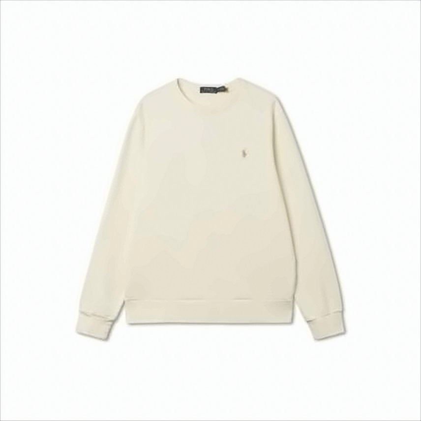 Polo Ralph Lauren Crewneck Sweatshirt With Fleece Texture