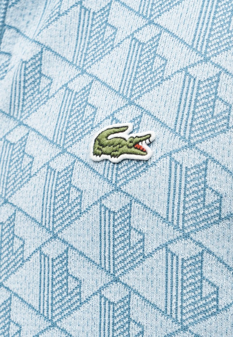 Lacoste Light Blue Paris Jacquard Jacket