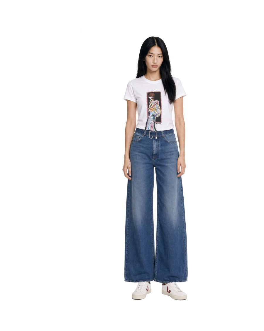 Missoni Illustrated Print Cotton Jersey T-Shirt