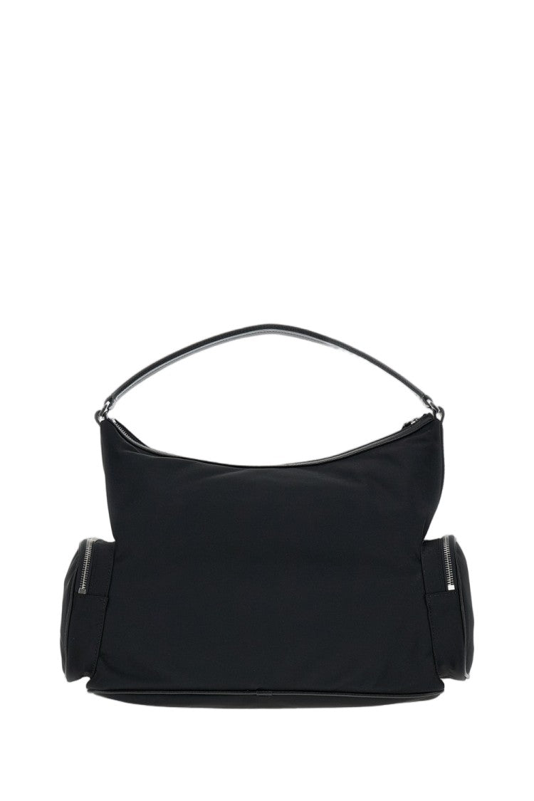 Stella Mccartney Black Dartmoor Econyl Nylon Shoulder Bag