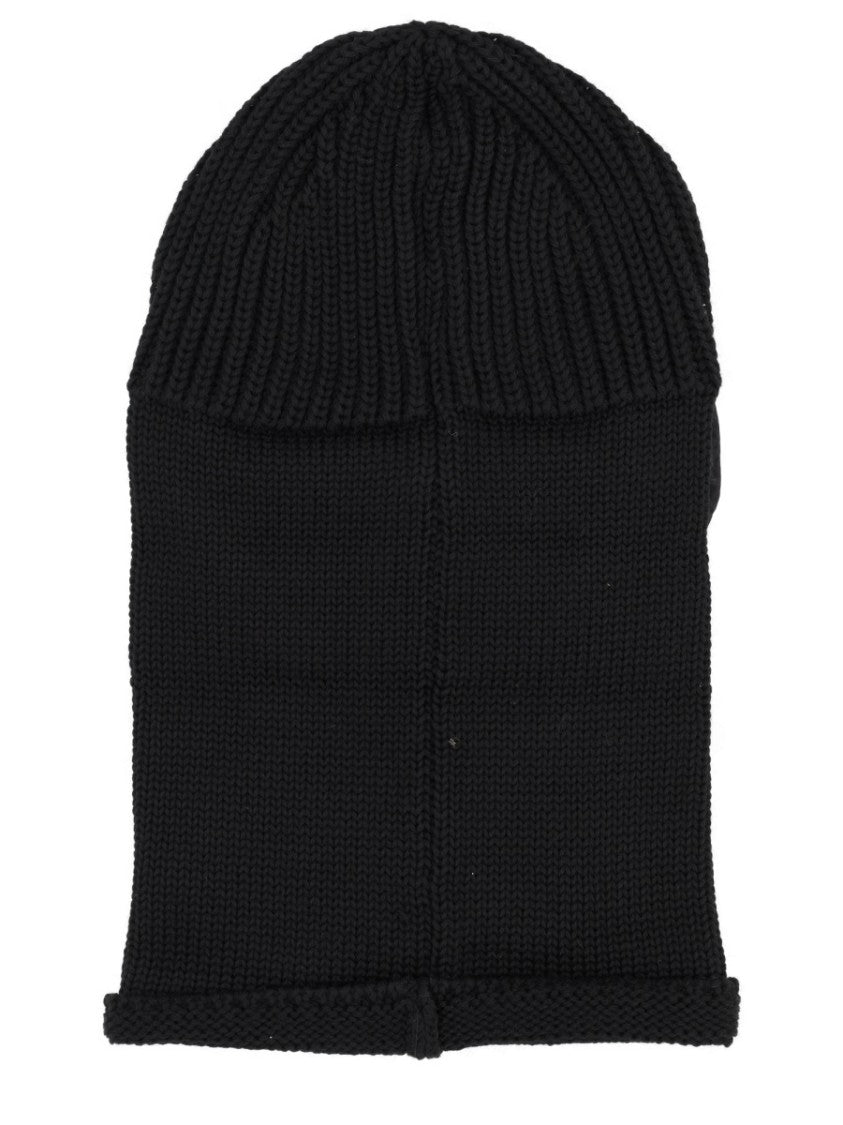 C.P. Company Knitted Wool Balaclava With Integrated Goggle-Like Lens Panel