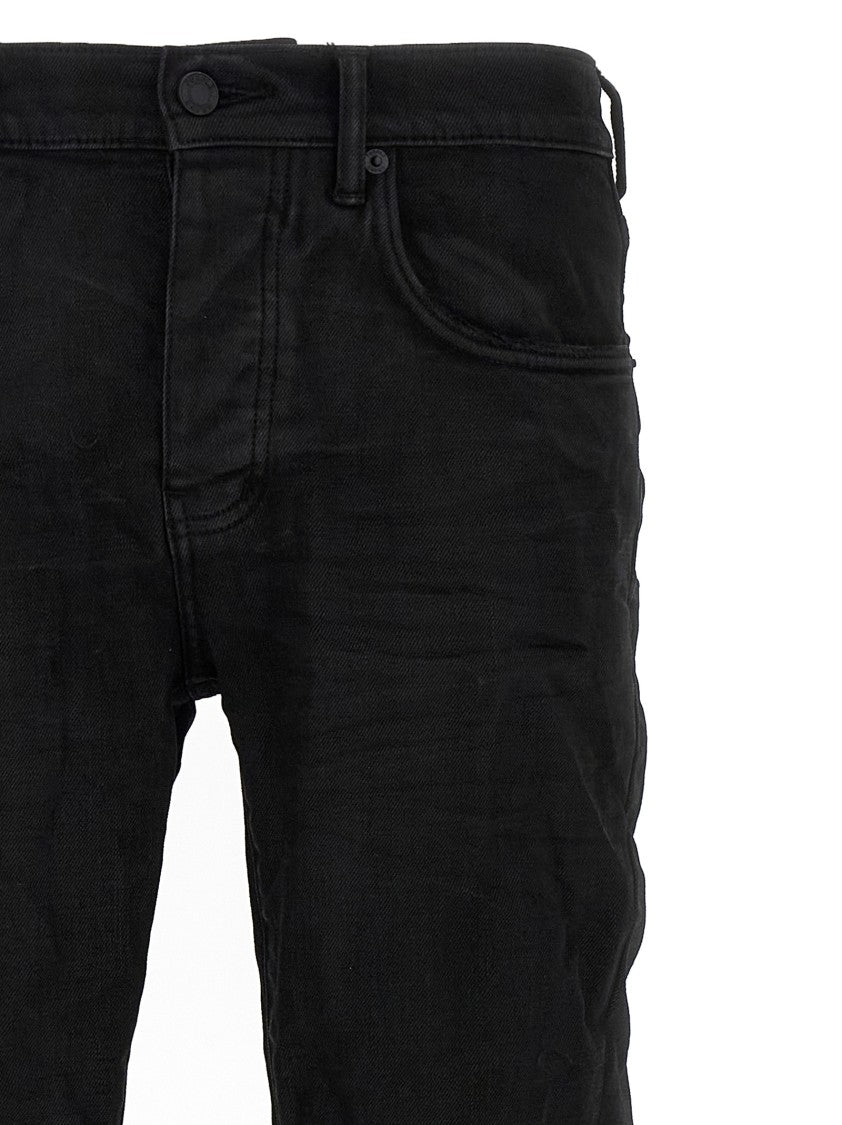 Purple 'Resin Flare' Jeans