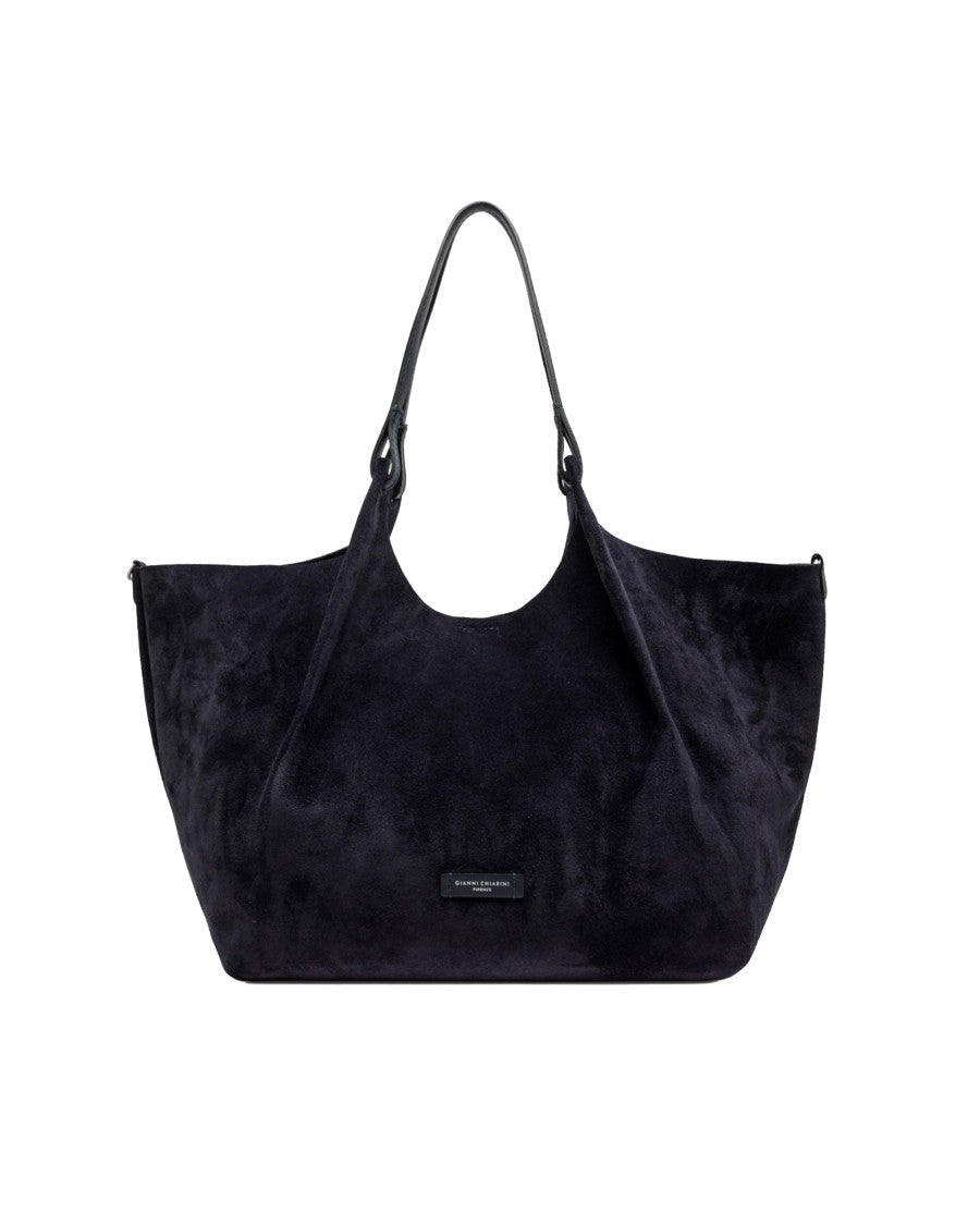 Gianni Chiarini Notturno Dua Suede Tote Bag