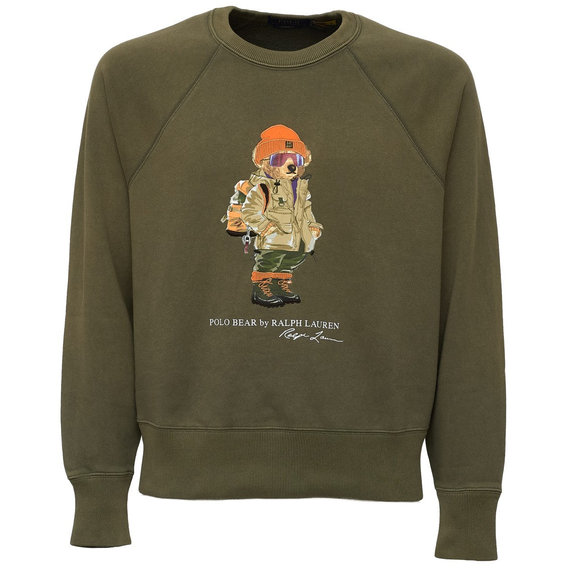 Polo Ralph Lauren Polo Teddy Printed Crewneck Sweatshirt