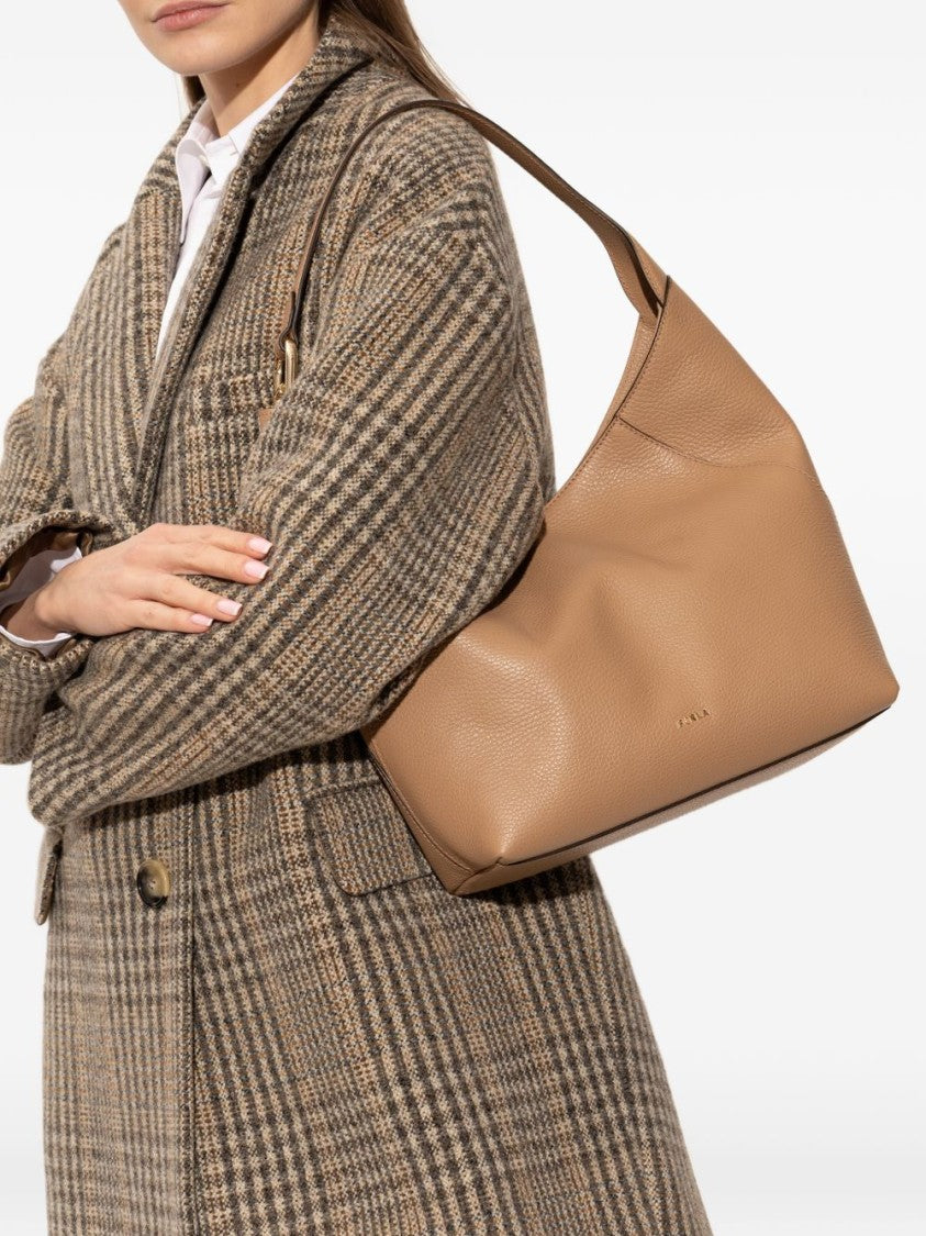 Furla Hazel Grained Finish Top Handle Bag