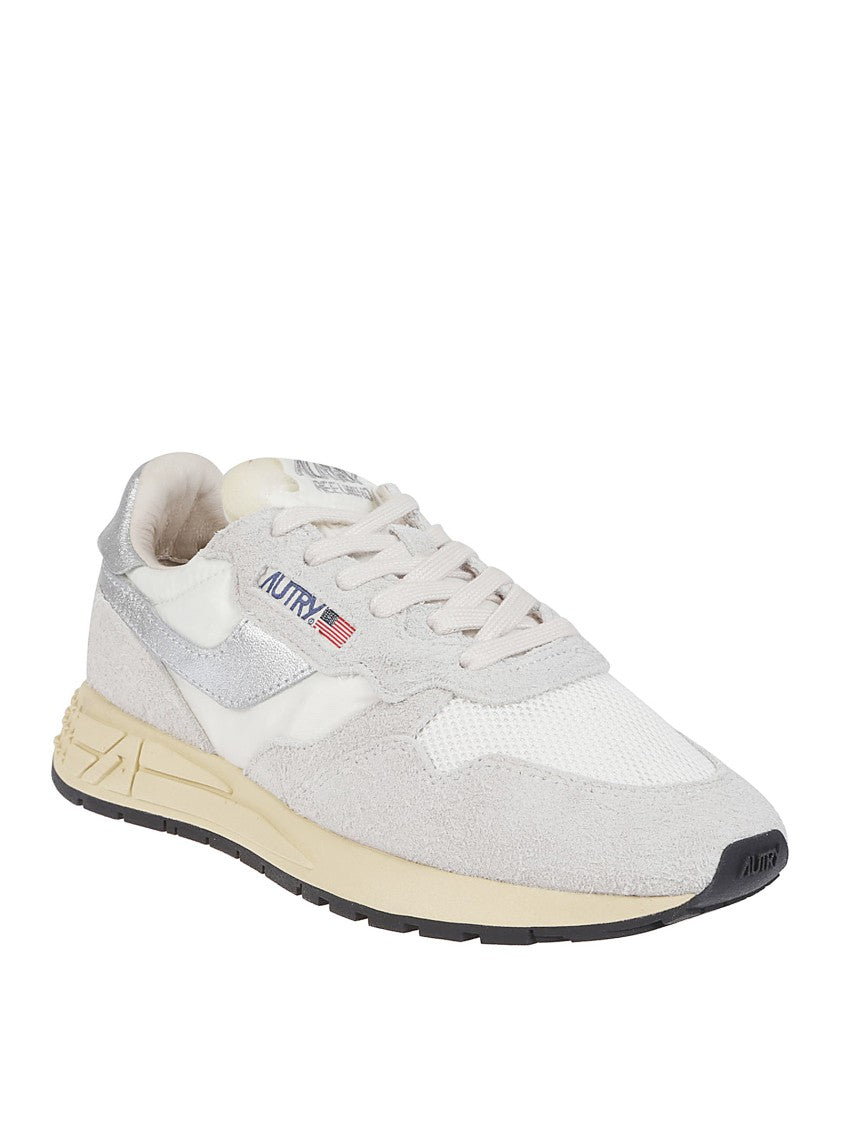 Autry Retro Athletic Sneakers With Suede