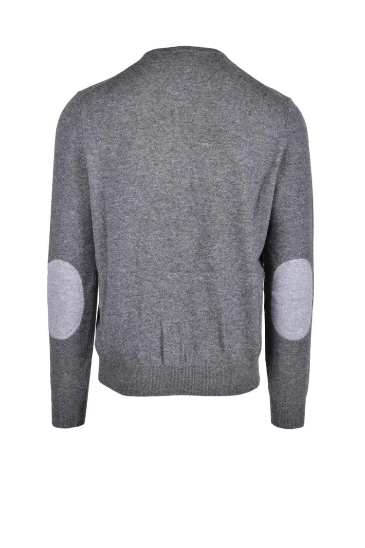 Malo Optimum Cashmere Wool Sweater - Grey