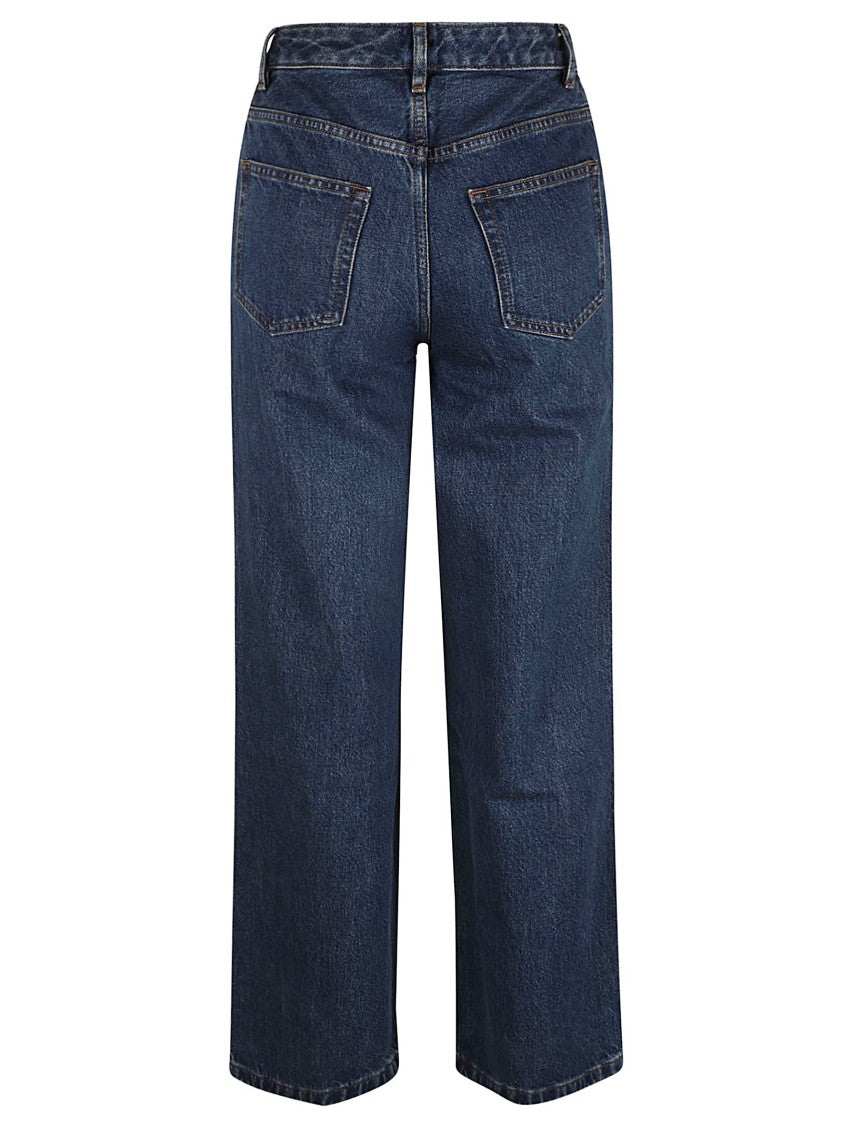 A.P.C. Wide-Leg Jeans With High Waist