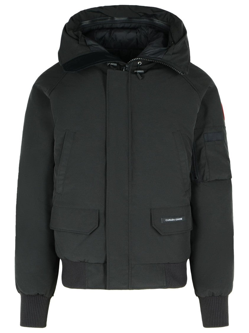Canada Goose Polyester And Black Cotton Jacket
