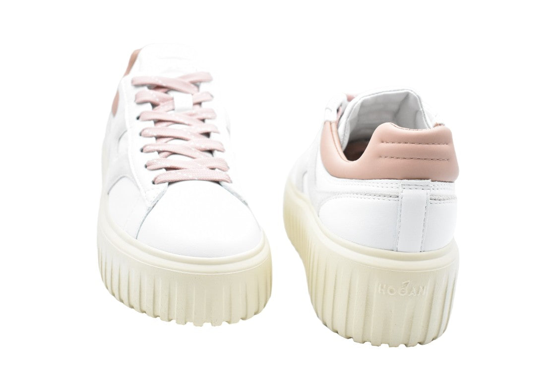 Hogan Low-Top Sneakers With Cream Sole