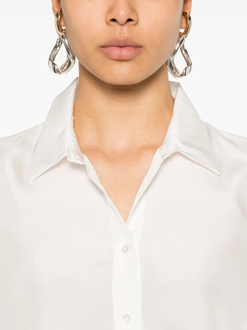 Antonelli Silk Shirt With Classic Collar