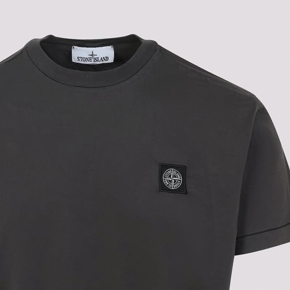 Stone Island Slim-Fit Cotton Jersey T-Shirt With Logo Patch