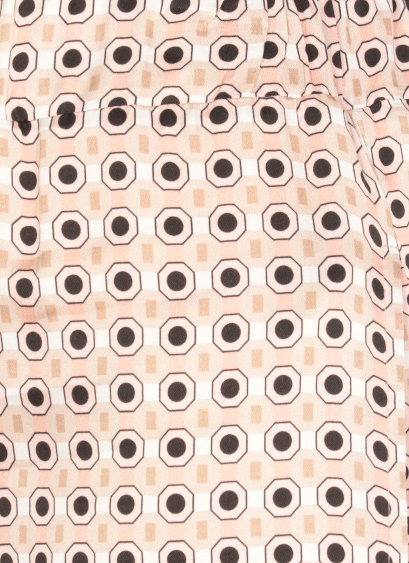 Kangra Pink Cashmere Viscose Pants