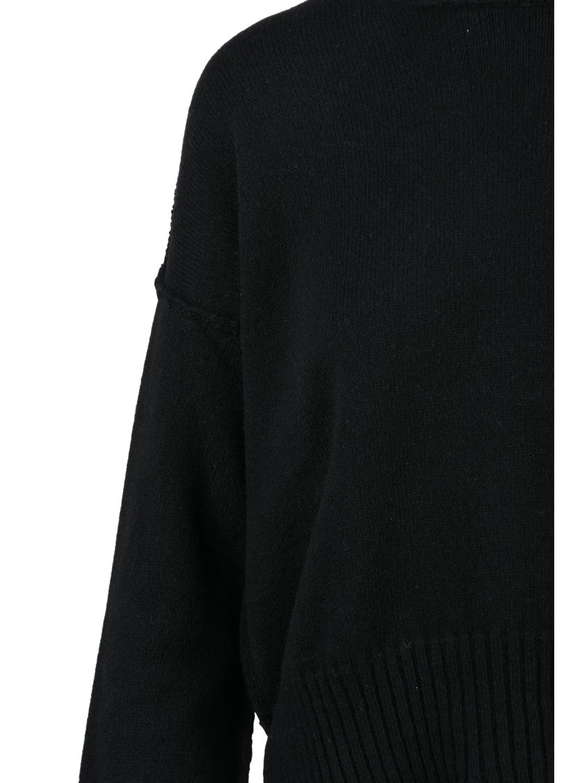 Virginia Bizzi Virginia Bizzi Distressed Cashmere Crewneck Sweater