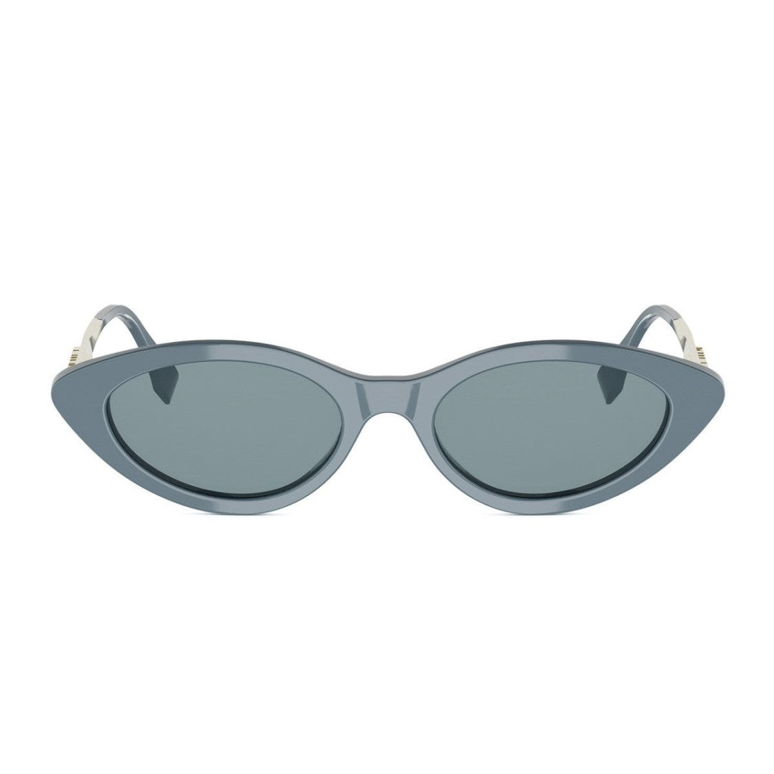 Fendi Grey Fendigraphy Acetate Cat-Eye Sunglasses