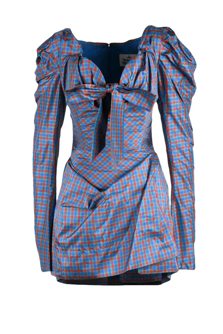 Vivienne Westwood Iwona Dress - Blue/Green