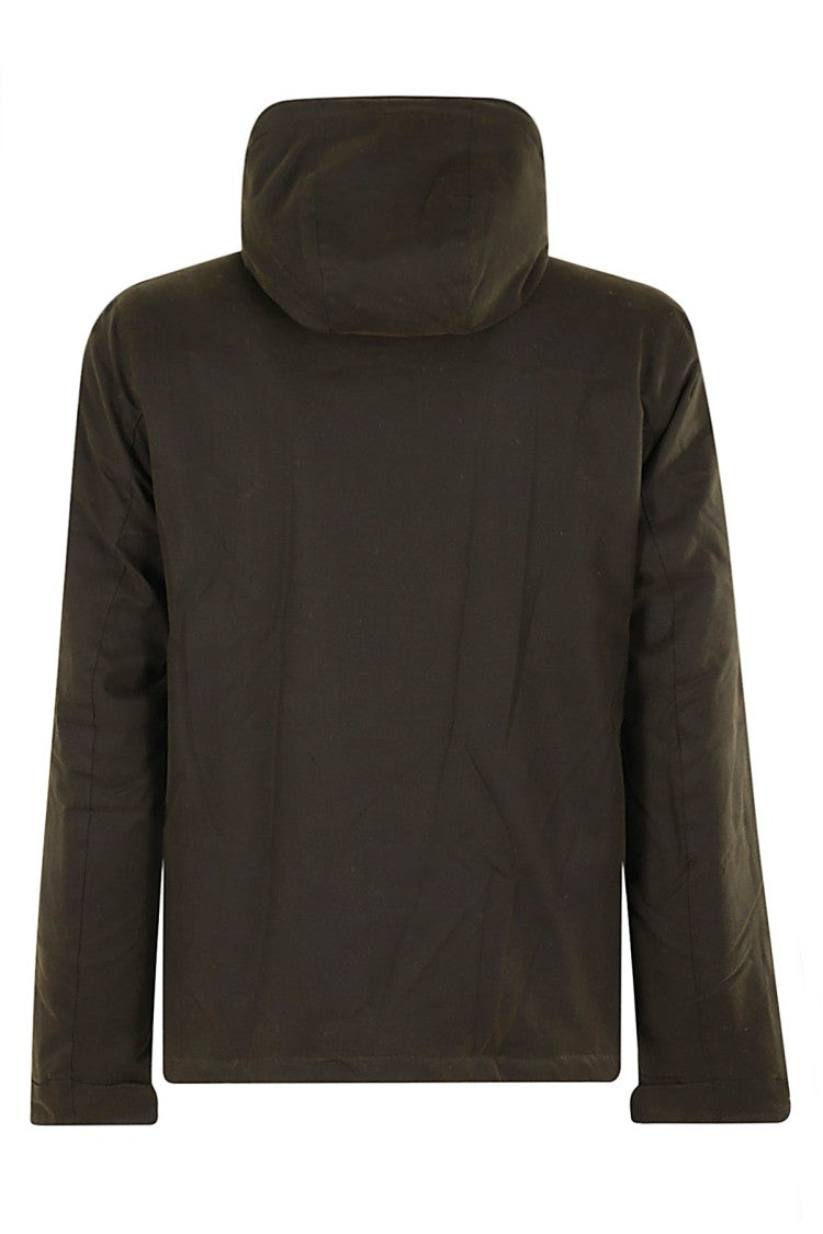 Barbour Durable Kevlar Wax Jacket With Adjustable Hood