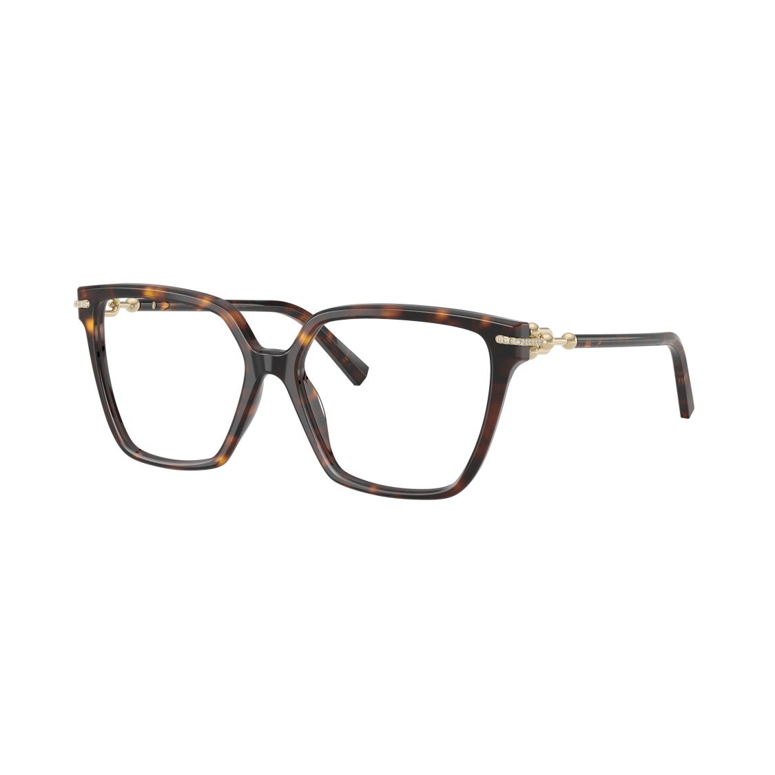 Tiffany & Co. 0Tf2290bu Bold Oversized Square Frame Tortoiseshell Eyeglasses