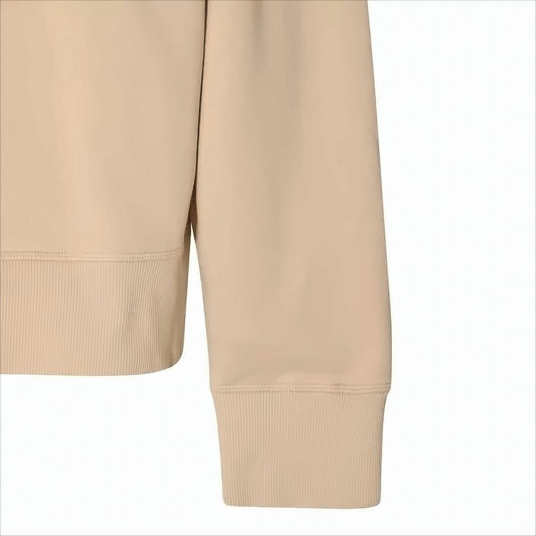 Ami Long-Sleeve Top With Ribbed Cuffs