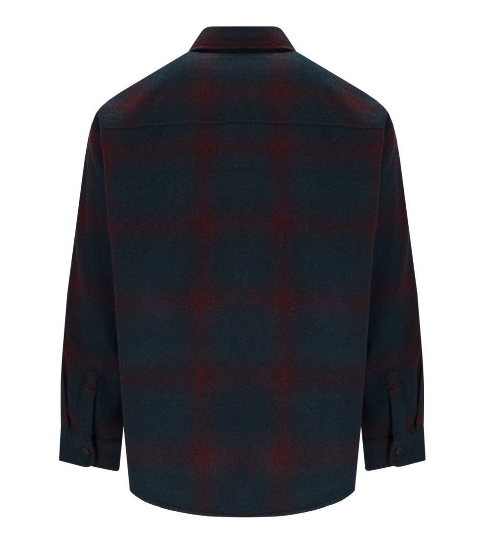 Carhartt Wip Brennan Check Teal Shirt Jacket