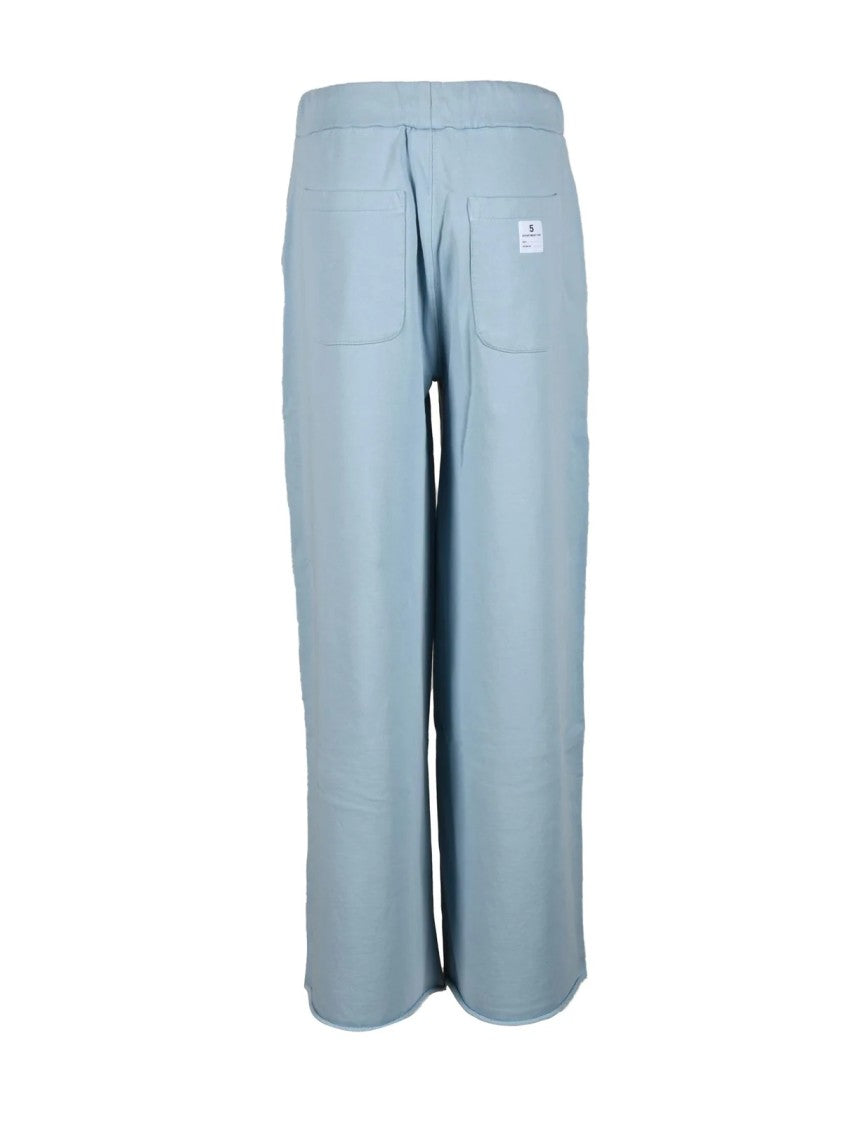 Department 5 Relaxed Fit Light Blue Cotton Jumpsuit
