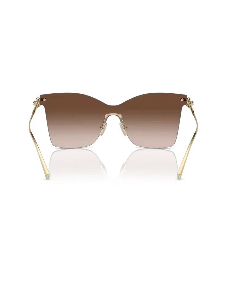 Tiffany & Co. Butterfly-Shaped Sunglasses With Rimless Design