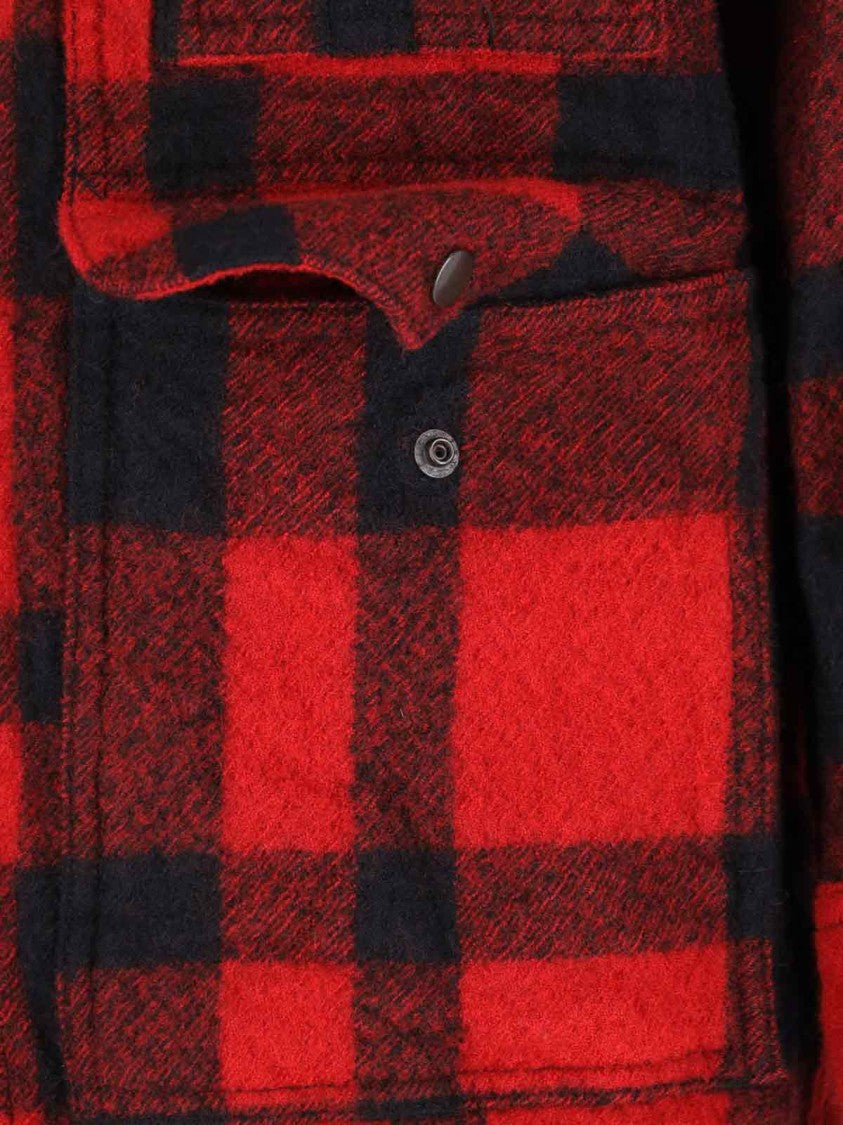 Junya Watanabe Plaid Shirt Jacket – Red/Black