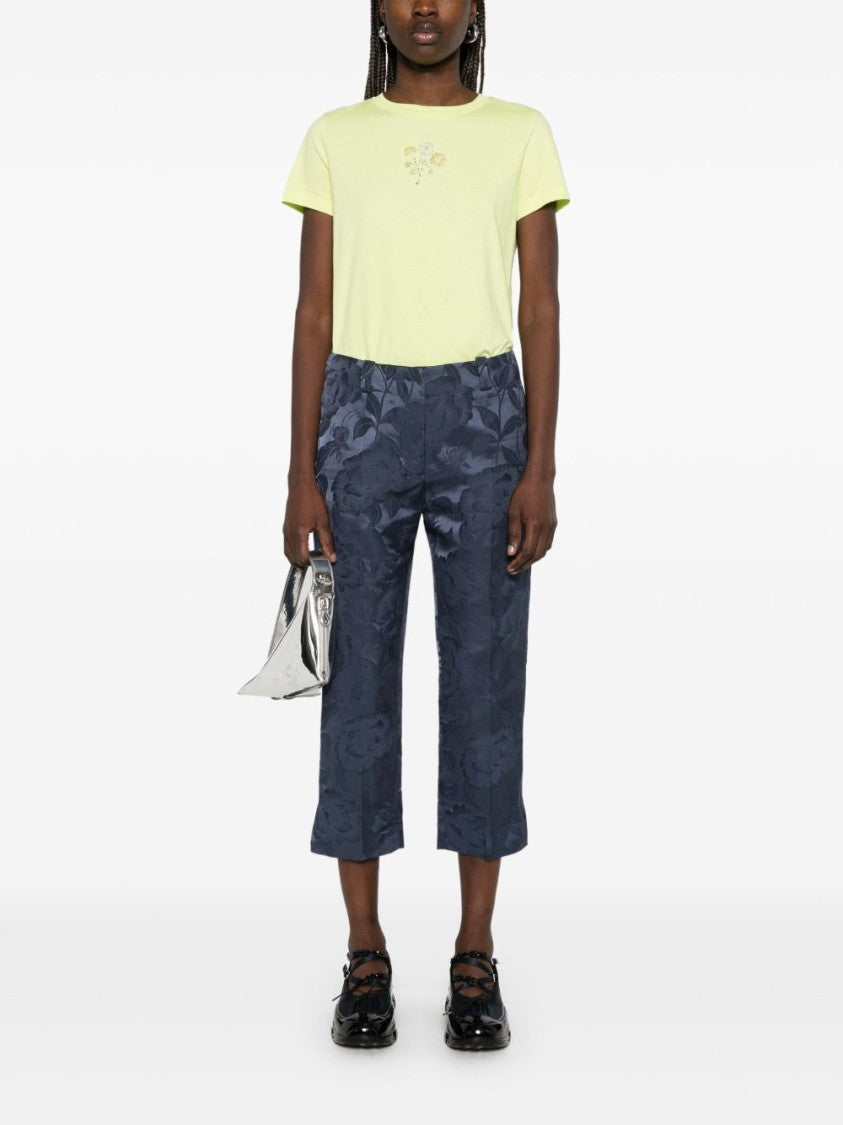 Kenzo Short-Sleeved Lemon Yellow Top