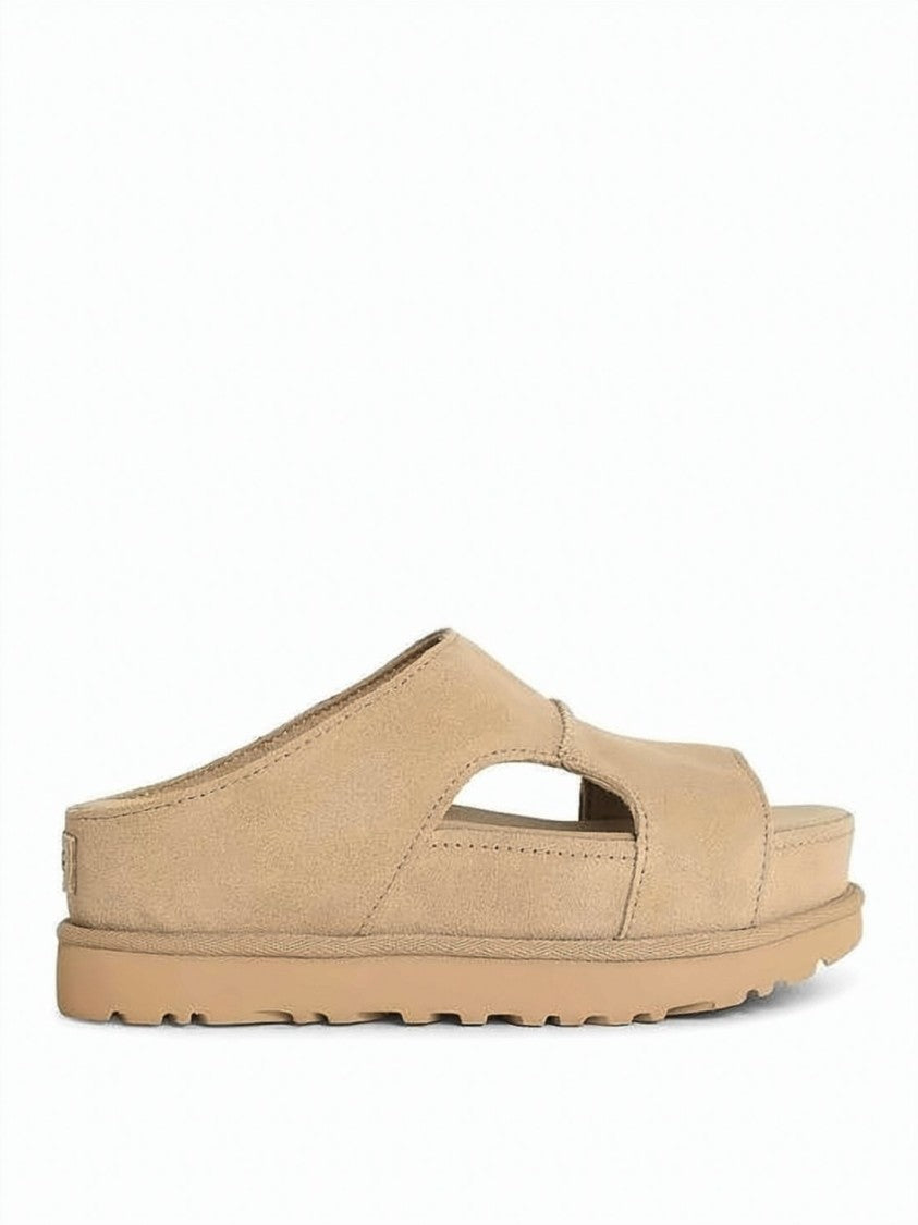 Ugg Slip-On Suede Ugg Sandals With Cushioned Eva Sole
