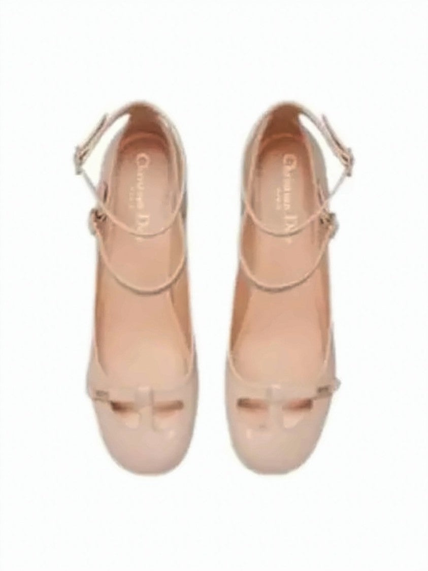 Dior Elegant Women's Sandals With Bow Detail And Ankle Straps
