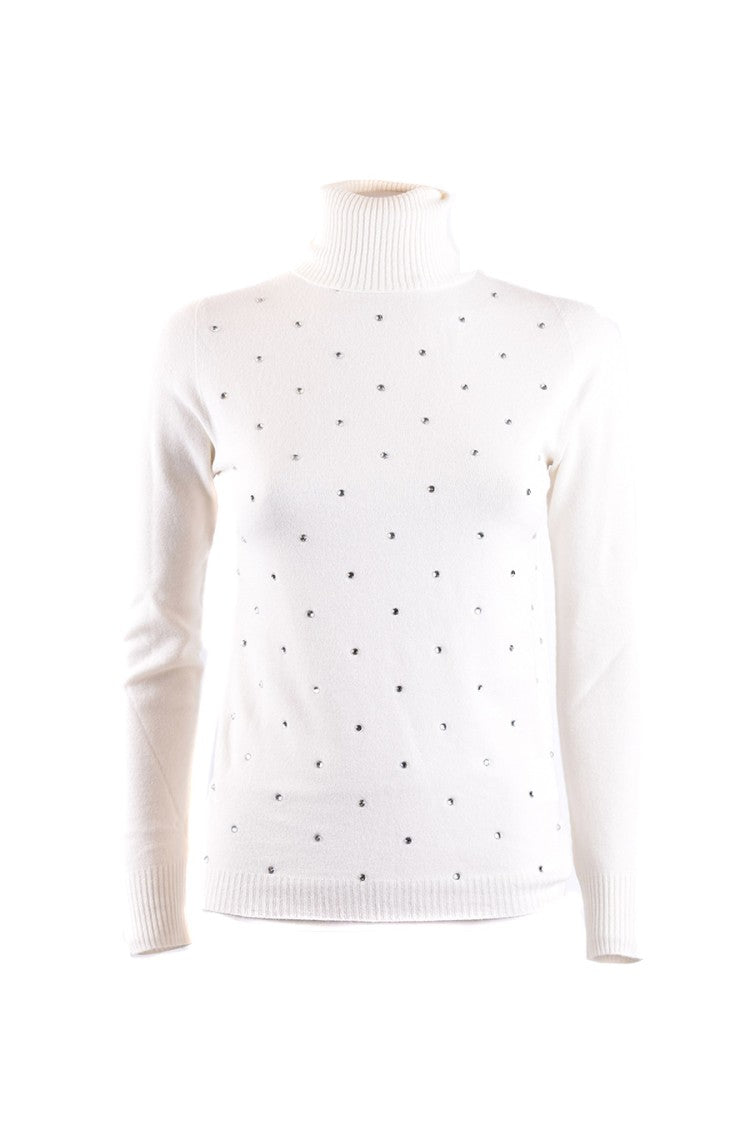 Ermanno Turtleneck Sweater With Subtle Embellishments And Refined Fit