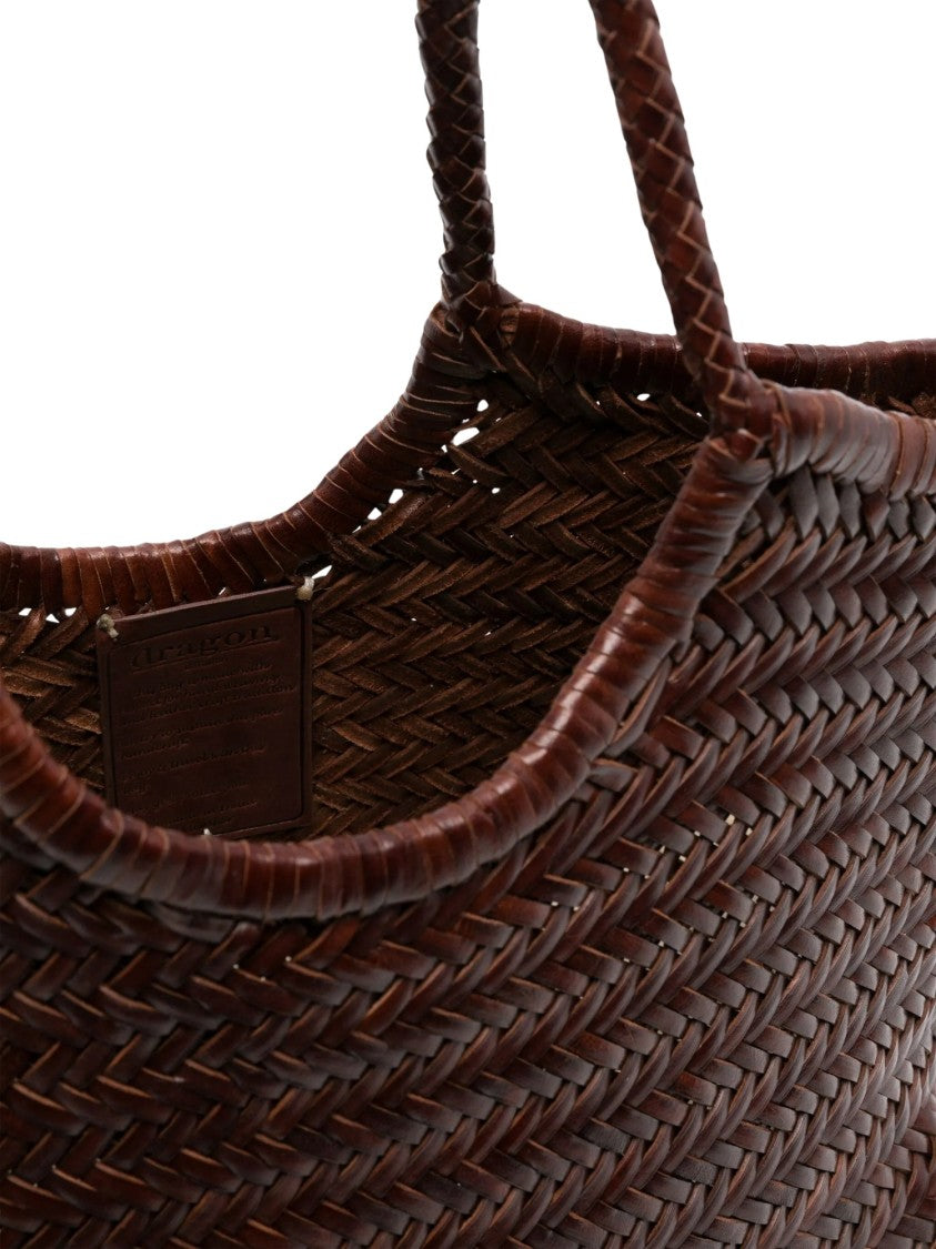 Dragon Diffusion Tapered Handwoven Tote Bag With Sturdy Handles